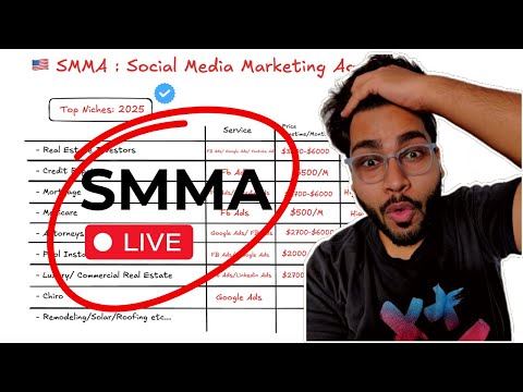 Full Live SMMA / Freelancing Webinar (Leaked) | Best SMMA Niches 2025 + QnA | (raghav.money)