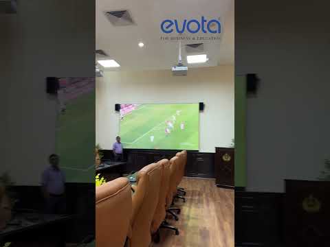 Indoor Active LED Display | 1.2mm Pixel Pitch Installation - evota