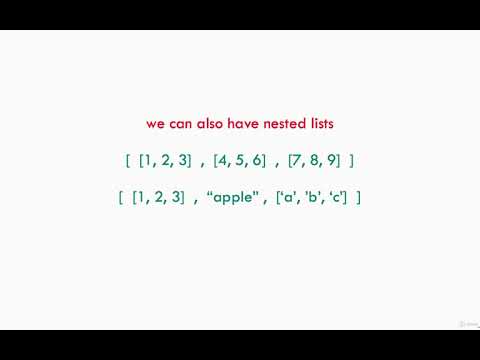 Introduction to lists