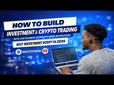 How to Design a investment and Crypto trading website