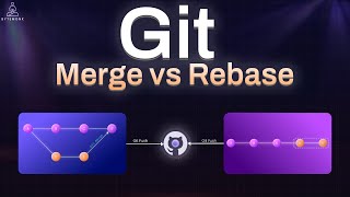Git Merge vs Rebase Explained Visually | Which One Should You Use?