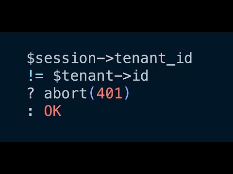 Multitenancy in Laravel: Configuring sessions
