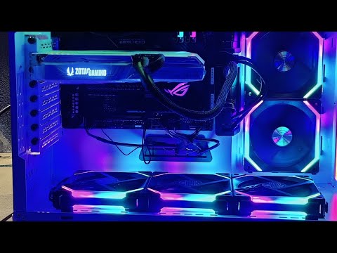 Lian Li gaming setup                       #amd #nvidia #crypto #miningbitcoin #gamer #gamerlife