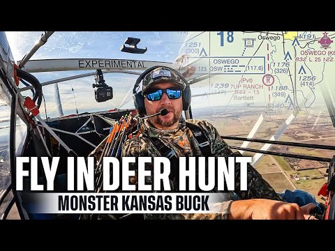 Fly-In Deer Hunt | Monster Kansas Buck & Backcountry Aviation Adventure