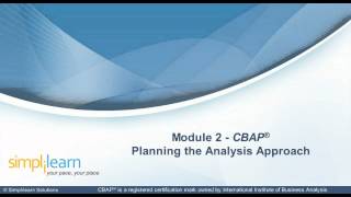 Planning the Analysis Approach | CBAP Tutorial Video | CBAP Training Online
