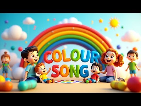 🎨 Learn Colors with the Color Song! 🌈 Fun & Easy for Kids 👶🖍️
