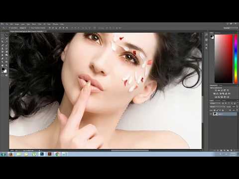 Learn how to remove background in Photoshop of Hair in SECONDS!