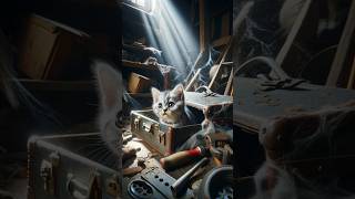 Kitten's Robot Adventure #cat #cute #shorts #aiimages #funnyvideo #kittenandrobot #robothelper
