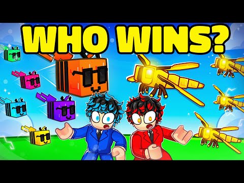 8 Disco Bees vs 4 Dragonflies, Who Can Make $1 Billion Faster?