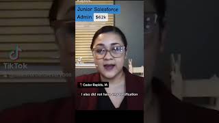Entry Level Salesforce Administrator 📍 Cedar Rapids, IA #SalaryTransparency #PayTransparency