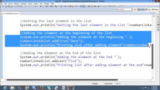 linkedlistoperations