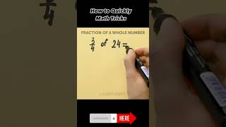 FAST MATHS TRICKS YOU MUST KNOW 20 #fastmathtricks #mathstricksandtips #fastmathquestions