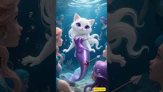 The Mermaid Cat’s Revenge 🐾💔🌊 #shorts #viralvideo #cat #ai #KittyTails