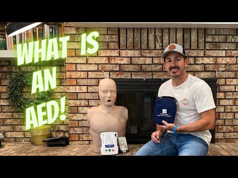 FIRST AID:  What is an AED and how to use an AED.