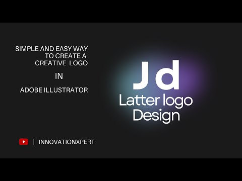 Jd latter logo design | Adobe illustrator tutorial #tipsandtricks #latterlogo #design #illustrator