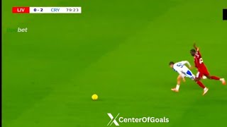 Amara Nallo Red card vs Crystal palace | Nallo 2 appearances and 2 red cards | Liverpool vs palace