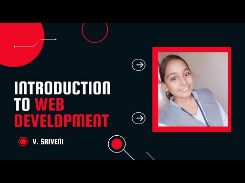 Introduction to Web Development | V. Sriveni | The Programmers Talk