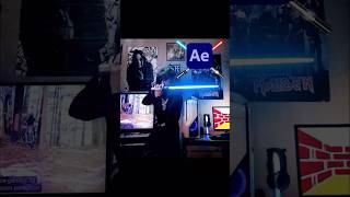 Light Saber(After Effects) by Dri🌠 #shorts #lightsaber #starwars #aftereffects #myfirstproject