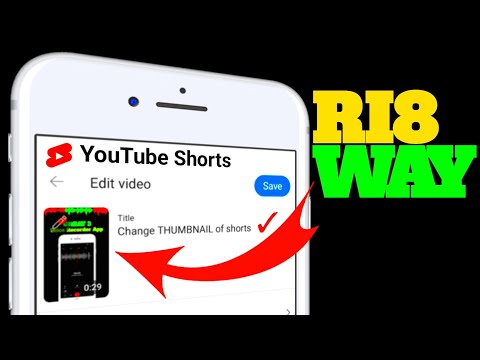 How to Change THUMBNAIL of shorts #thumbnail