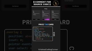 CSS CARD HOVER EFFECT 🔥 || HTML CSS JS || #shorts #csshovereffect