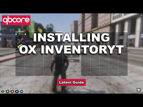 QBCore - How to Install Ox Inventory | Install & Showcase | LATEST FiveM Tutorial 2024 | FAST | EASY