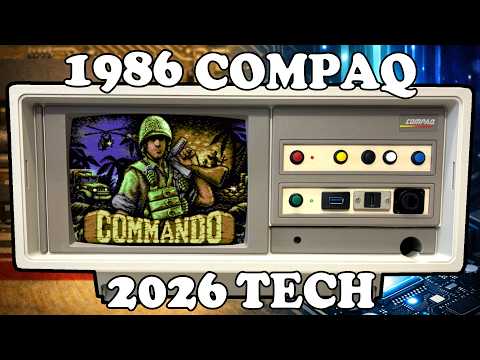 1986 Compaq Portable II Modern Rebuild - Part 1