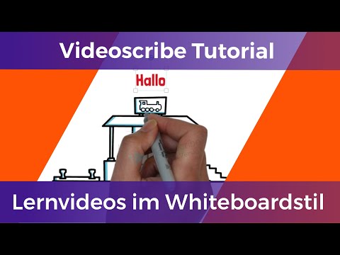 WHITEBOARD VIDEOS ERSTELLEN - mein Videoscribe Tutorial (2021)