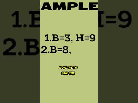 Area of triangles examples By MathSimplified  #maths #areaofatriangle #exam #trianglearea #geometry