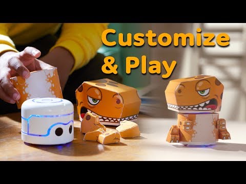 Dress up your Kamibot Pi with free downloadable papercraft characterss