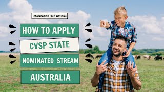 How to apply for the CVSP State Nominated Stream in Australia 2023 | Information Hub Official
