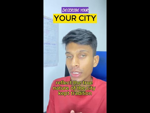 Describe Your City Like This and Impress Everyone! 🌆 | Speak Fluently with This Trick