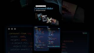 I have Created Carousel Slider using Html/Css/Js❤️