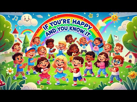 If You're Happy and You Know It | Fun Nursery Rhyme for Kids | Sing & Dance Along!" #kids