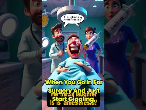 "I Chose Laughter Over Anesthesia – Here's What Happened 😂 #funnyshorts"  #laughteristhebestmedicine