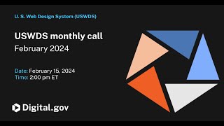 How to suggest a new component for the U.S. Web Design System