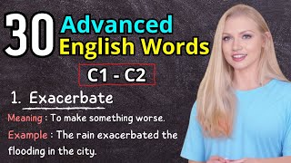 30 Advanced English Vocabulary Words to Boost Your Fluency Fast!
