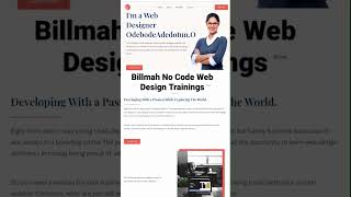 My trainings, success stories... #webdesign  #webdesigntutorial  #webdesignservices #webdesigncourse