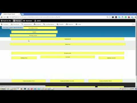 Drupal 8 Tutorial For Beginner Session 2 - Druapl Basic Configuration Admin Menu