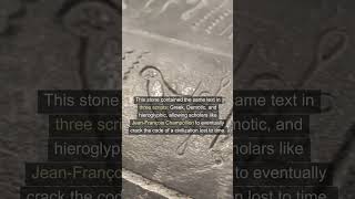 The Mystery of the Rosetta Stone Unveiled