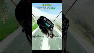 BRIDGE JUMP TEST - BeamNG.Drive #beamngdrive #beamng #carcrashes #survivalchance #automobile