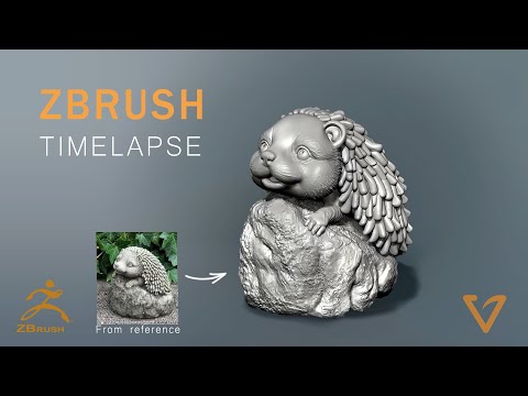 Zbrush time-lapse