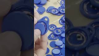 How to making RFID keychains? #rfid #factory #rfidtags #rfidcards #keychain