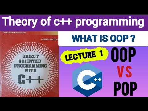 lec:1 what is object oriented programming|different between oop & pop|OOP vs POP.