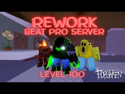 Rework Killer Level 100 Destroy Pro server in... (Forsaken)