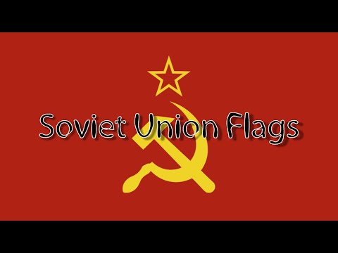 Soviet Union Flags