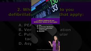 ECG EKG Rhythm Interpretation Nursing Quiz NCLEX #shorts