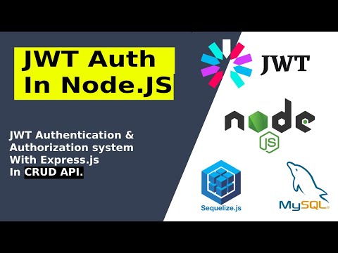 JWT Auth in Node.js | User Authentication & Authorization
