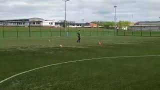 Sprint then attack the goal
