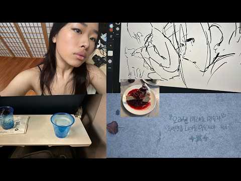 girl who uses a point system to motivate herself (vlog) new years on a plane