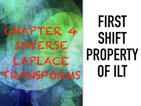 First Shift Property of Inverse Laplace Transform